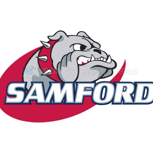 Samford Bulldogs Iron-on Stickers (Heat Transfers)NO.6089
